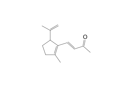3-Buten-2-one, 4-(5-isopropenyl-2-methyl-1-cyclopenten-1-yl)-
