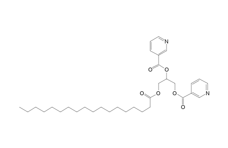 2,3-Dinicotinoyl-1-octadecanoyl-rac-glycerol