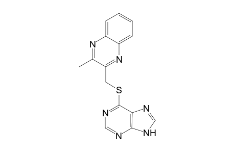 Quinoxaline, 2-methyl-3-[(9H-purin-6-ylthio)methyl]-