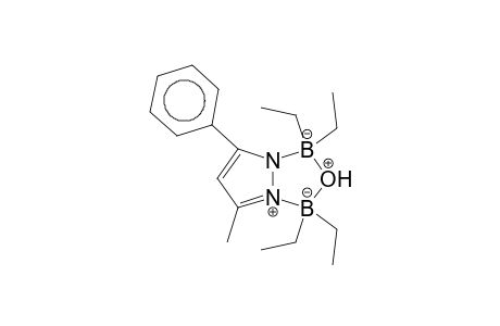 Boron, tetraethyl-.mu.-hydroxy[.mu.-(3-methyl-5-phenyl-1H-pyrazolato-N1:N2)]di-