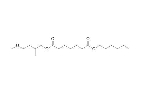 Pimelic acid, 4-methoxy-2-methylbutyl hexyl ester