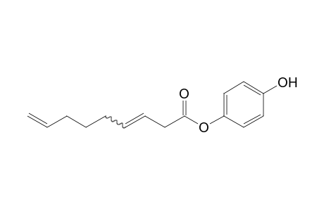 4-Hydroxyphenyl nona-3,8-dienoate
