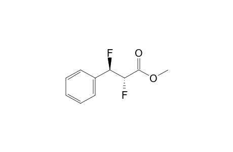 methyl erythro 2,3-difluoro-3-phenylpropionate