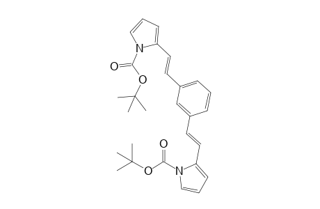 (E,E)-1,3-Bis[2'-(1"-tert-butoxycarbonyl[1"H]pyrrol-2"-yl)vinyl]benzene