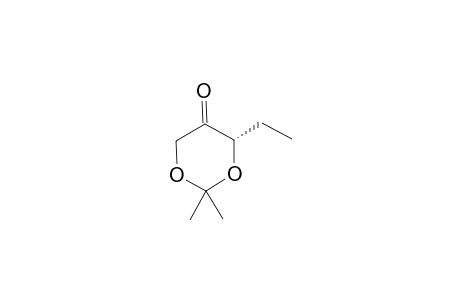 (S)-6-Ethyl-2,2-dimethyl-1,3-dioxan-5-one