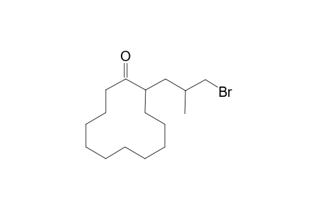 1-(3'-Bromo-2'-methylpropyl)cyclododecanone