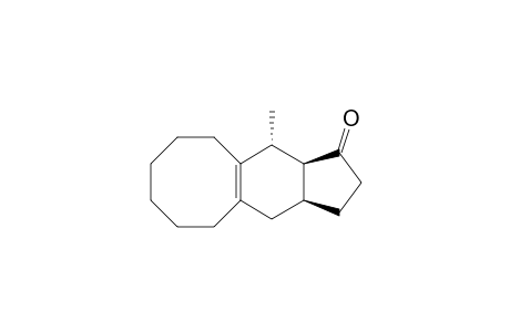 (3aS,11R,11aS)-11-Methyl-2,3,3a,4,5,6,7,8,9,10,11,11a-dodecahydro-cycloocta[f]inden-1-one
