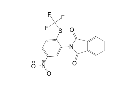 1H-isoindole-1,3(2H)-dione, 2-[5-nitro-2-[(trifluoromethyl)thio]phenyl]-