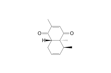 4a,5,8,8a.beta.-tetrahydro-2,4,5-trimethyl-1,4-naphthalendione