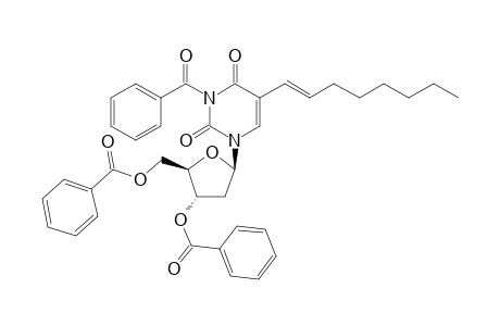 3,3',5'-Tribenzoyl-5-[(E)-1-octenyl]-2'-deoxyuridine