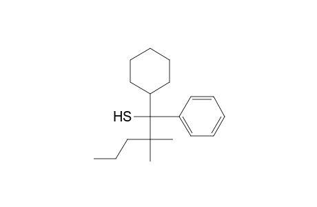 1-Phenyl-1-mercapto-1-cyclohexyl-2,2-dimethyl pentane