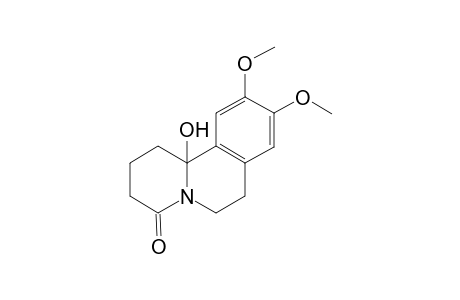 11b-Hydroxy-9,10-dimethoxybenzo[a]quinolizidin-4-one