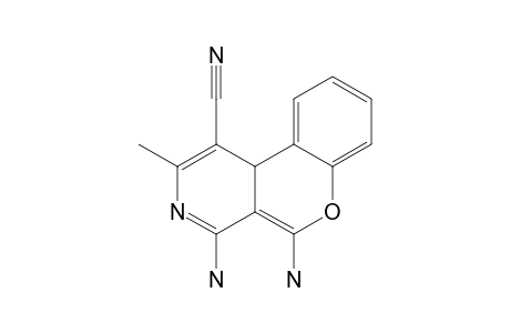 4,5-DIAMINO-2-METHYL-10BH-[1]-BENZOPYRANO-[3,4-C]-PYRIDINE-3-CARBONITRILE