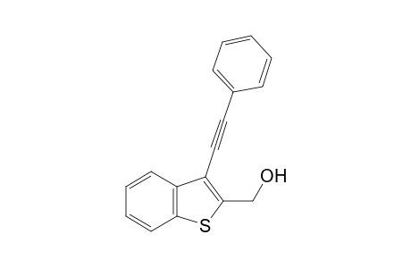 (3-(Phenylethynyl)benzo[b]thiophen-2-yl)methanol