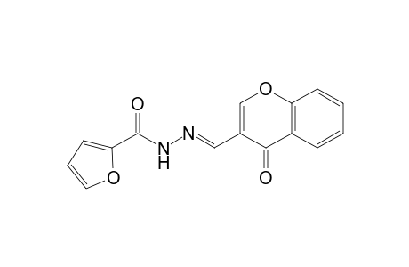 2-furoic acid, [4-oxo-4H-1-benzopyran-3-yl)methylene]hydrazide