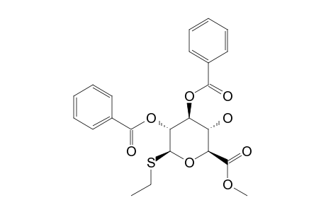 METHYL-(ETHYL-2,3-DI-O-BENZOYL-1-THIO-BETA-D-GLUCOPYRANOSID)-URONATE