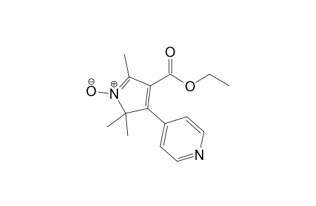 3-(4-Pyridinyl)-4-ethoxycarbonyl-2,2,5-trimethyl-2H-pyrrole 1-oxide