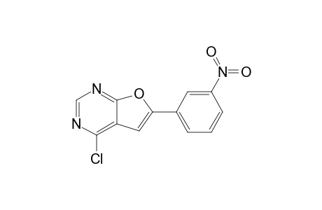 4-Chloranyl-6-(3-nitrophenyl)furo[2,3-d]pyrimidine