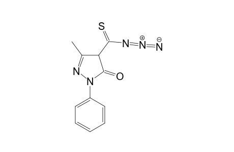 4-Azidithiocarbonyl-3-methyl-1-phenyl-.delta.2-pyrazolin-5-one