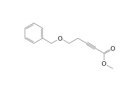 5-(benzyloxy)pent-2-ynoic acid methyl ester