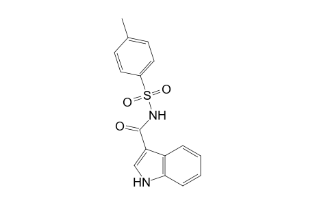 Indole-3-carboxamide, N-(p-tolylsulfonyl)-