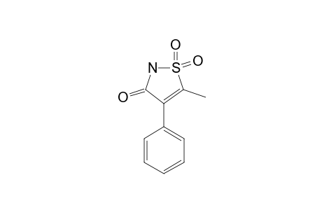 5-METHYL-4-PHENYL-1,2-THIAZOL-3(2H)-ON-1,1-DIOXIDE
