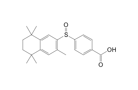 4-(1,1,4,4,7-pentamethyltetralin-6-yl)sulfinylbenzoic acid