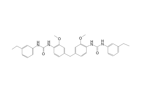 urea, N-(3-ethylphenyl)-N'-[4-[[4-[[[(3-ethylphenyl)amino]carbonyl]amino]-3-methoxyphenyl]methyl]-2-methoxyphenyl]-