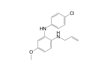 2-Allylamino-4-chloro-5-methoxydiphenylamine
