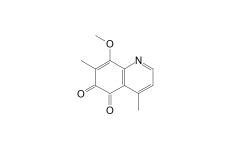 8-Methoxy-4,7-dimethyl-5,6-quinolinedione