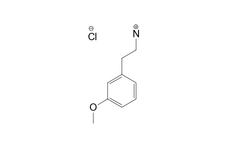 2-(3-METHOXYPHENYL)-ETHYLAMINE-HYDROCHLORIDE