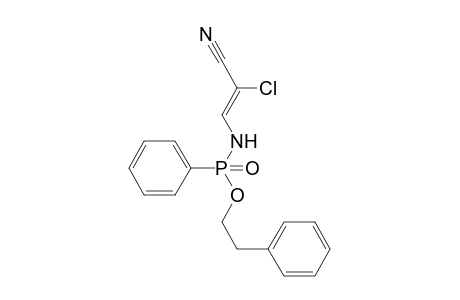 (Z)-P-Phenethoxy-P-phenyl-N-(2-chloroacrylonitrile)phosphonamide