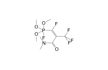 TRIMETHOXY(1,3,3,3-TETRAFLUORO-2-DIMETHYLAMINOCARBONYLPROP-1-ENYL)FLUOROPHOSPHORANE