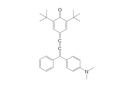 2,6-Di-tert-butyl-4-{3-[4-(N-dimethylamino)phenyl]-3-phenylpropadienylidene}-2,5-cyclohexadien-1-one (Quinopropadiene)