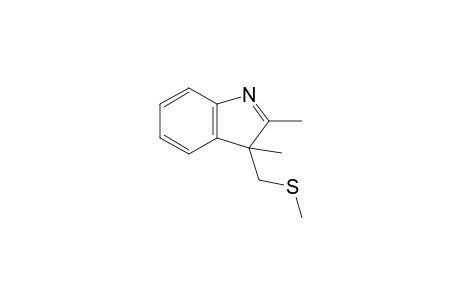 2,3-Dimethyl-3-(methylsulfanylmethyl)indole