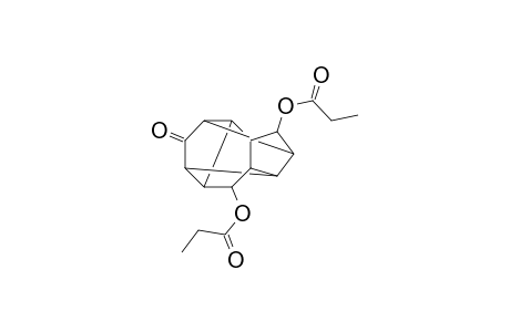 exo,exo-7.11-bis(propionyloxy)pentacyclo[6.3.0(2,6).0(3,10).0(5,9)]undecane-4-one