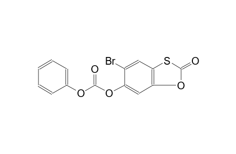 Carbonic acid, (5-bromo-2-oxo-1,3-benzoxathiol-6-yl) (phenyl) ester