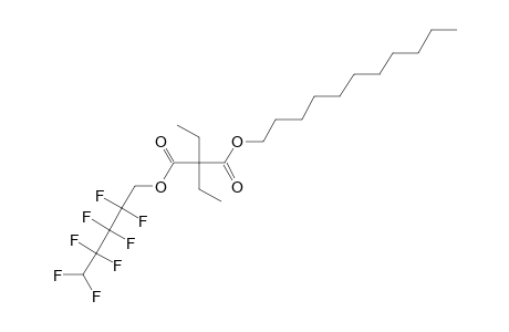 Diethylmalonic acid, 2,2,3,3,4,4,5,5-octafluoropentyl undecyl ester