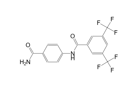 N-[4-(aminocarbonyl)phenyl]-3,5-bis(trifluoromethyl)benzamide