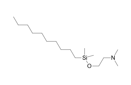 Decyldimethyl(.beta.-dimethylaminoethoxy)silane
