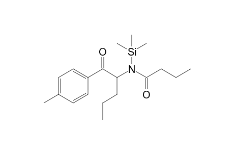 N-(1-(4-Methylphenyl)-1-oxopentan-2-yl)butanamide TMS