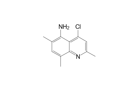 4-Chloro-2,6,8-trimethyl-quinolin-5-ylamine