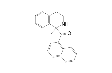 1-(1-Methyl-1,2,3,4-tetrahydroisoquinolin-1-yl)-2-(naphth-1-yl)methanone