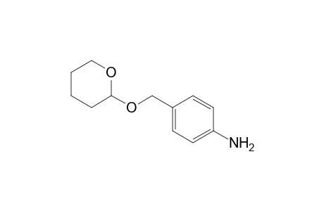 4-(2-Oxanyloxymethyl)aniline