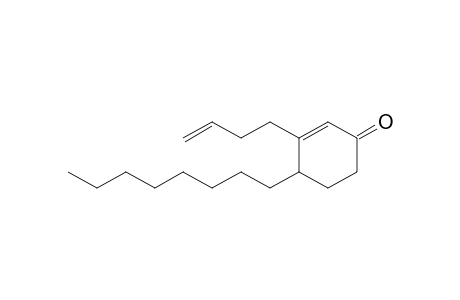 3-But-3-enyl-4-octylcyclohex-2-en-1-one