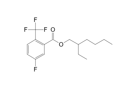 5-Fluoro-2-trifluoromethylbenzoic acid, 2-ethylhexyl ester