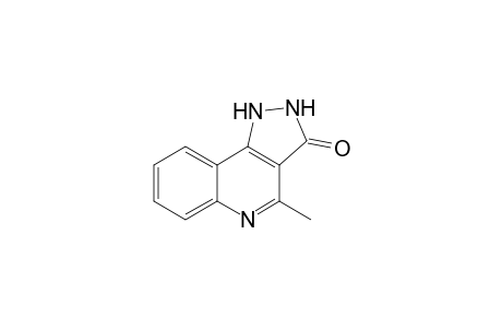 4-Methyl-1,2-dihydropyrazolo[4,3-c]quinolin-3-one