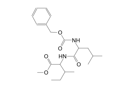isoleucine, N-[4-methyl-1-oxo-2-[[(phenylmethoxy)carbonyl]amino]pentyl]-, methyl ester