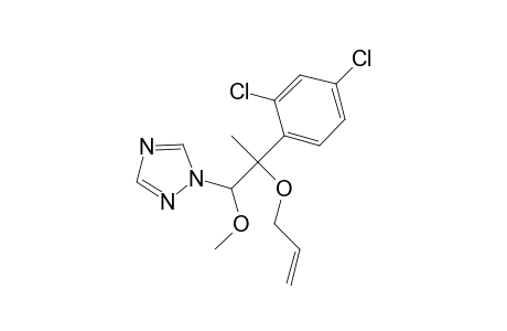 1H-1,2,4-Triazole, 1-[2-(2,4-dichlorophenyl)-1-methoxy-2-(2-propenyloxy)propyl]-,