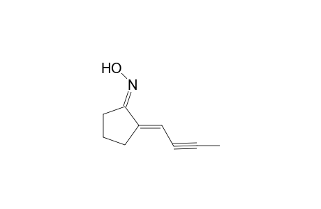 2-(but-2-ynylidene)cyclopentan-1-one oxime